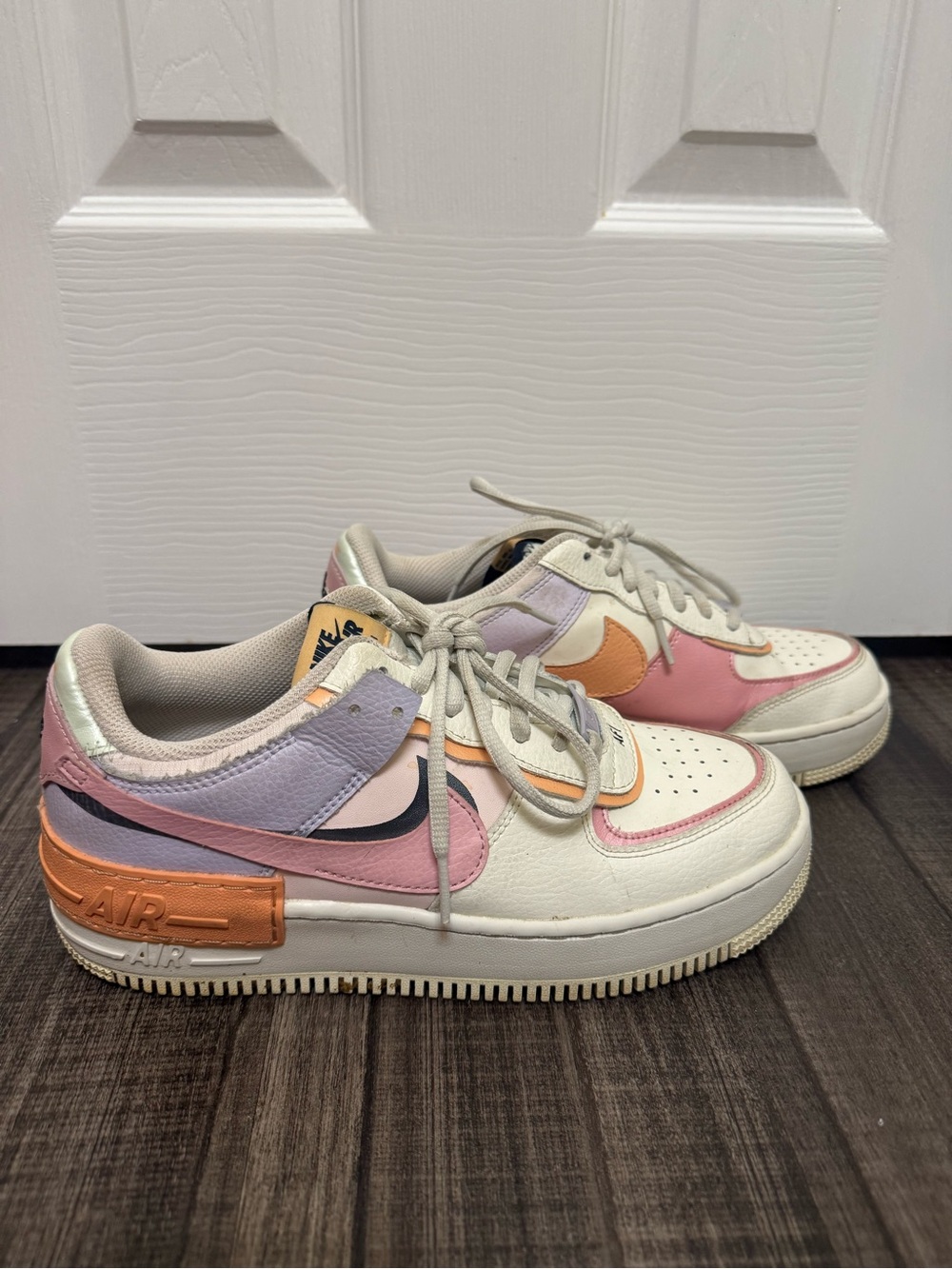Nike Air Force Shadow - Pink, Lavender & Peach Accents